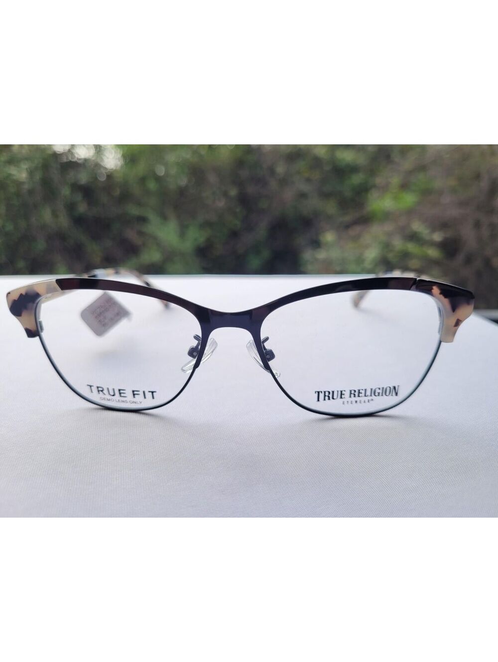 True Religion Maya Black Eyeglass Frames 55 16 145